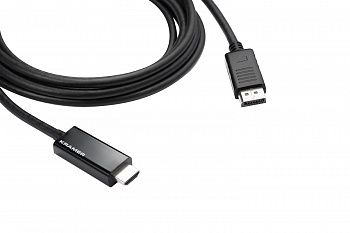 Активный кабель DisplayPort-HDMI Kramer C-DPM/HM/UHD-3 Активный кабель DisplayPort-HDMI Kramer C-DPM/HM/UHD-3