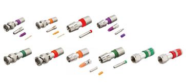 Разъемы Kramer CON-COMP-F/M/RG-6 Разъемы Kramer CON-COMP-F/M/RG-6