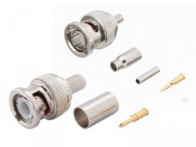 Разъемы Kramer CON-CRIMP-BNC/M/RG-6 Разъемы Kramer CON-CRIMP-BNC/M/RG-6