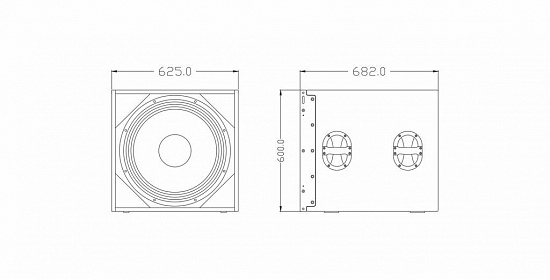 Пассивный сабвуфер FDB DLA121B Пассивный сабвуфер FDB DLA121B