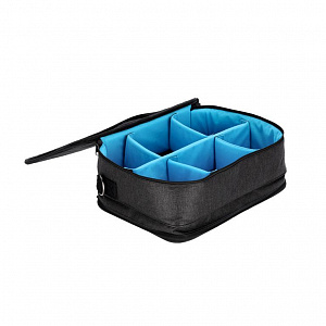 Мягкая сумка-органайзер для кабелей и аксессуаров Adam Hall KCABLEBAGL Мягкая сумка-органайзер для кабелей и аксессуаров Adam Hall KCABLEBAGL