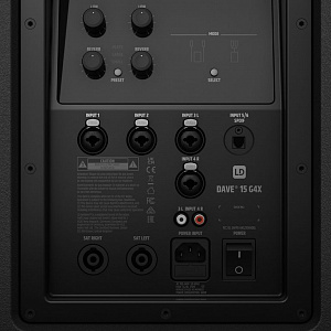 Компактный активный комплект PA-системы LD Systems DAVE 15 G4X Компактный активный комплект PA-системы LD Systems DAVE 15 G4X