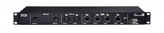 Коммутатор цифровых аудио сигналов d&b audiotechnik DS20 Коммутатор цифровых аудио сигналов d&b audiotechnik DS20