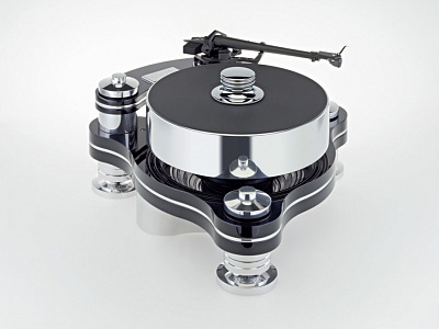 Стол винилового проигрывателя Transrotor RONDINO NERO FMD Rega Стол винилового проигрывателя Transrotor RONDINO NERO FMD Rega