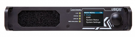 Двухканальный передатчик или приемник системы AV over IP Lightware UBEX-Pro20-HDMI-R100 2xSM-BiDi-DUO Двухканальный передатчик или приемник системы AV over IP Lightware UBEX-Pro20-HDMI-R100 2xSM-BiDi-DUO