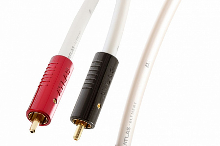 Межкомпонентный кабель Atlas Element Achromatic RCA - 0.75m Межкомпонентный кабель Atlas Element Achromatic RCA - 0.75m