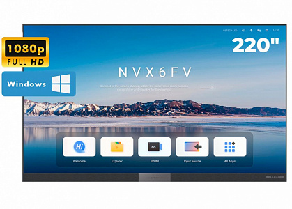 Светодиодный экран QSTECH 220" FHD 22025, 4.910х2.869 (Windows) Светодиодный экран QSTECH 220" FHD 22025, 4.910х2.869 (Windows)