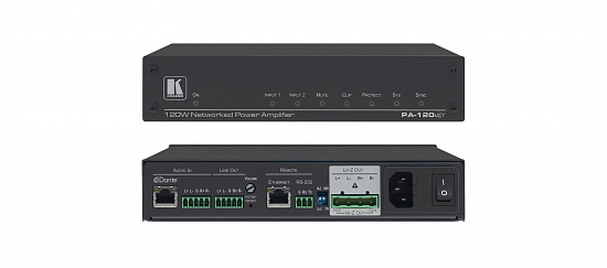 Усилитель мощности Dante™ Kramer PA-120Net Усилитель мощности Dante™ Kramer PA-120Net