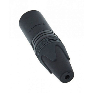 Обжимной разъем XLR Van den Hul NC3MXX Тип Папа. Цвет черный, с посеребренным контактом Обжимной разъем XLR Van den Hul NC3MXX Тип Папа. Цвет черный, с посеребренным контактом