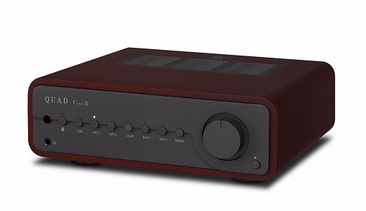 Интегральный усилитель со встроенным ЦАП QUAD Vena II. Цвет Sapele Mahogany Интегральный усилитель со встроенным ЦАП QUAD Vena II. Цвет Sapele Mahogany