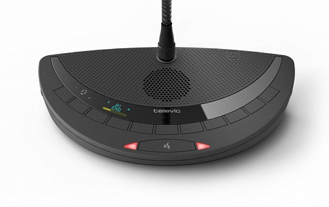 Настольный пульт делегата Televic Confidea T-DI Настольный пульт делегата Televic Confidea T-DI