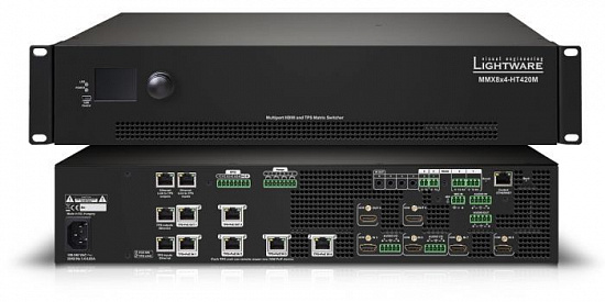 Матричный коммутатор Lightware MMX8x4-HT420M Матричный коммутатор Lightware MMX8x4-HT420M