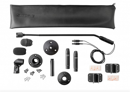 Конденсаторный микрофон с двойным капсюлем Shure MX415DUAL/C Конденсаторный микрофон с двойным капсюлем Shure MX415DUAL/C