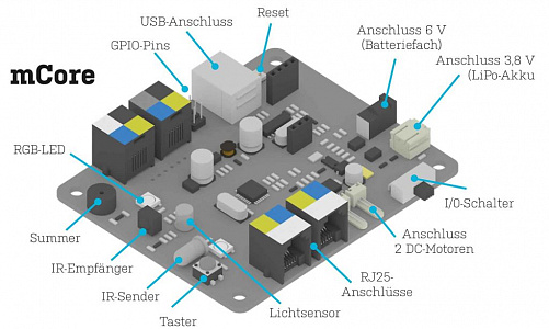 Программируемый контроллер mCore Control Board for mBot Программируемый контроллер mCore Control Board for mBot