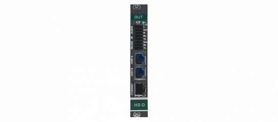 Модуль c 2 выходами HDBaseT Kramer DTAxrD2P-OUT2-F34/STANDALONE Модуль c 2 выходами HDBaseT Kramer DTAxrD2P-OUT2-F34/STANDALONE