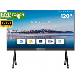 Светодиодный экран QSTECH 120" FHD 12013, 2.694×1.624 (интерактивный) Светодиодный экран QSTECH 120" FHD 12013, 2.694×1.624 (интерактивный)