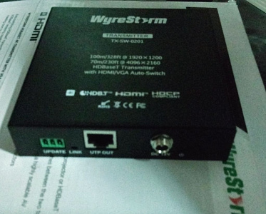 Переключатель-передатчик 2 в 1 HDMI/VGA WyreStorm TX-SW-0201 Переключатель-передатчик 2 в 1 HDMI/VGA WyreStorm TX-SW-0201