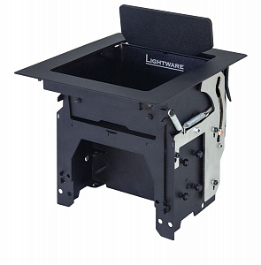 Встраиваемый в стол интерфейсный бокс (лючок) Lightware TBX-M220-K Встраиваемый в стол интерфейсный бокс (лючок) Lightware TBX-M220-K