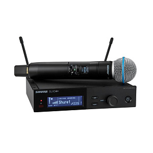 Цифровая радиосистема Shure SLXD24+E/B58 Цифровая радиосистема Shure SLXD24+E/B58