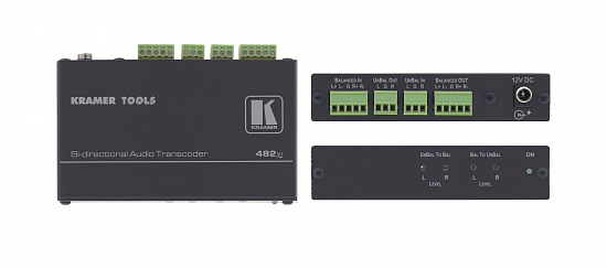 Двунаправленный преобразователь Kramer 482xl Двунаправленный преобразователь Kramer 482xl