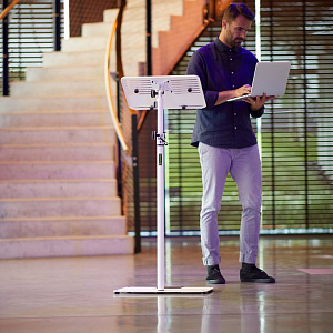 Универсальная подставка для ноутбука Gravity LTS T 02 W Универсальная подставка для ноутбука Gravity LTS T 02 W