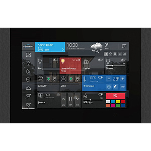 Сенсорная панель ASTRUM Inspinia SQ 8", черный Сенсорная панель ASTRUM Inspinia SQ 8", черный