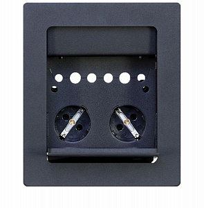 Встраиваемый в стол интерфейсный бокс (лючок) Lightware TBX-M220-K Встраиваемый в стол интерфейсный бокс (лючок) Lightware TBX-M220-K