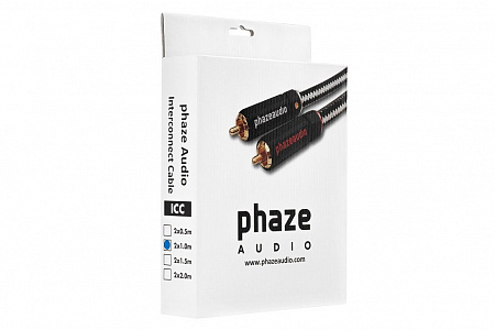 Межкомпонентный кабель Phaze Audio ICC RCA Межкомпонентный кабель Phaze Audio ICC RCA