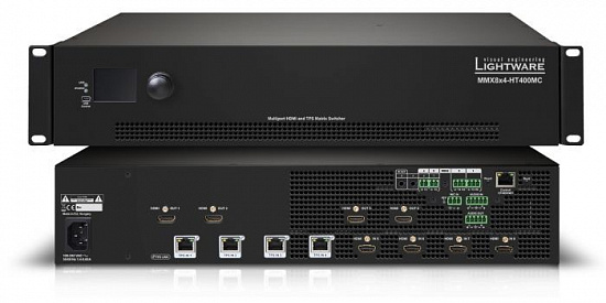 Матричный коммутатор Lightware MMX8x4-HT400MC Матричный коммутатор Lightware MMX8x4-HT400MC