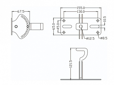 Инсталляционное крепление для акустических систем FDB Audio CMB-S Инсталляционное крепление для акустических систем FDB Audio CMB-S