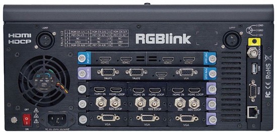 Масштабатор и видеомикшер RGBLink M2 Масштабатор и видеомикшер RGBLink M2