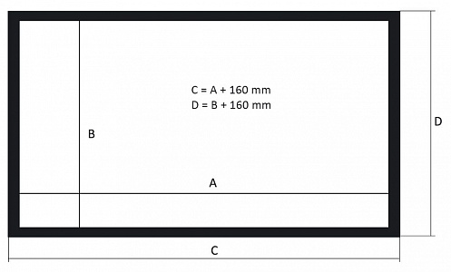 Kauber Frame Velvet Cinema 172" 16:9 214x380 Microperf MW Kauber Frame Velvet Cinema 172" 16:9 214x380 Microperf MW
