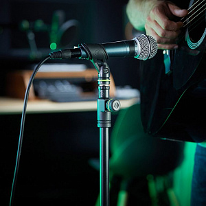 Прямая телескопическая микрофонная стойка Gravity MS 43 DT B Прямая телескопическая микрофонная стойка Gravity MS 43 DT B