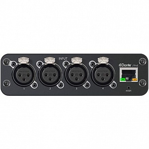 Сетевой аудио интерфейс Shure ANI4IN-XLR. Сетевой аудио интерфейс Shure ANI4IN-XLR.