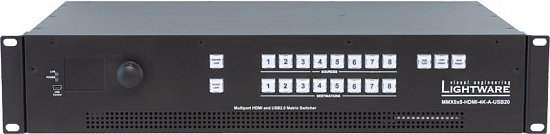 Матричный коммутатор Lightware MMX8x8-HDMI-4K-A-USB20 Матричный коммутатор Lightware MMX8x8-HDMI-4K-A-USB20