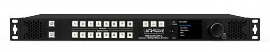 Матричный коммутатор Lightware MX2-8x8-DH-8DPi-A Матричный коммутатор Lightware MX2-8x8-DH-8DPi-A