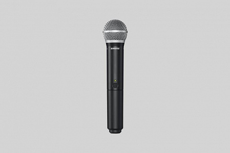 Ручной передатчик для радиосистем серии BLX Shure BLX2/PG58. Ручной передатчик для радиосистем серии BLX Shure BLX2/PG58.