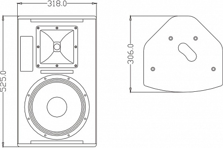 Пассивная 2-полосная акустическая система FDB LH10II Пассивная 2-полосная акустическая система FDB LH10II