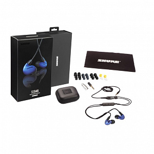 Внутриканальные наушники Shure SE846BABL+UNI-EFS Внутриканальные наушники Shure SE846BABL+UNI-EFS