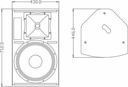 Пассивная 2-полосная акустическая система FDB LH15II Пассивная 2-полосная акустическая система FDB LH15II