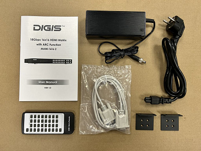 Матричный коммутатор Digis MAMI-1616-2 Матричный коммутатор Digis MAMI-1616-2