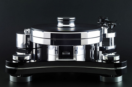 Стол винилового проигрывателя Transrotor ZET 3 Black 9 дюймов Стол винилового проигрывателя Transrotor ZET 3 Black 9 дюймов