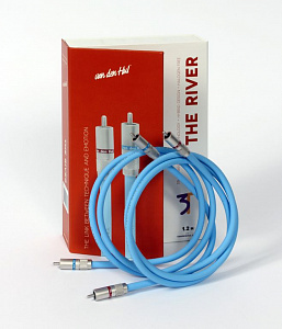 Кабель межблочный RCA Van den Hul 3T The River Hybrid. Длина 1,5 метра Кабель межблочный RCA Van den Hul 3T The River Hybrid. Длина 1,5 метра