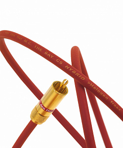 Кабель межблочный аналоговый RCA Van den Hul The Bay C5 Hybrid. Длина 0,8 метра Кабель межблочный аналоговый RCA Van den Hul The Bay C5 Hybrid. Длина 0,8 метра