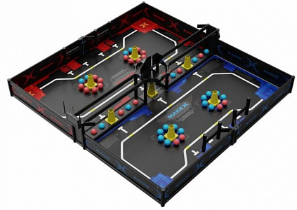 Соревновательное поле Makeblock 2024 MakeX Explorer Digital Pioneers Arena and Frame Соревновательное поле Makeblock 2024 MakeX Explorer Digital Pioneers Arena and Frame