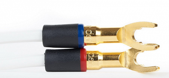 Готовый акустический кабель Van den Hul The Clearwater 2х2м с разъемами "лопатка" Готовый акустический кабель Van den Hul The Clearwater 2х2м с разъемами "лопатка"