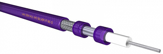 Кабель межблочный аналоговый RCA Van den Hul The MC Silver IT 65G. Длина 1 метр Кабель межблочный аналоговый RCA Van den Hul The MC Silver IT 65G. Длина 1 метр