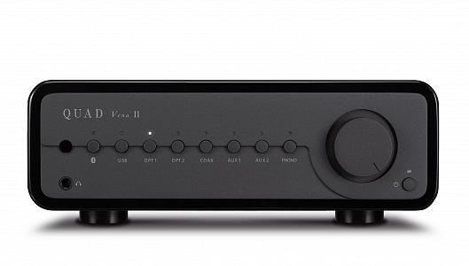 Интегральный усилитель со встроенным ЦАП QUAD Vena II. Цвет Black Интегральный усилитель со встроенным ЦАП QUAD Vena II. Цвет Black