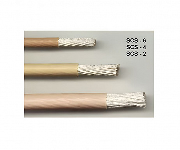 Акустический кабель Van den Hul SCS - 4. В нарезку. Цвет: кремовый Акустический кабель Van den Hul SCS - 4. В нарезку. Цвет: кремовый