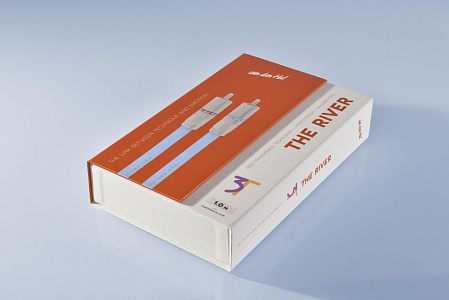 Кабель межблочный RCA Van den Hul 3T The River Hybrid. Длина 0,8 метра Кабель межблочный RCA Van den Hul 3T The River Hybrid. Длина 0,8 метра